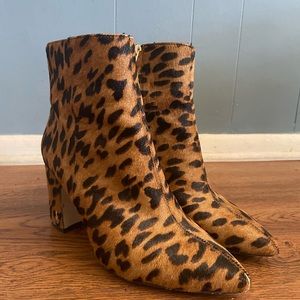 Sam Edelman Fur Ankle Boots
